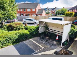 Communal Bike Shed- click for photo gallery